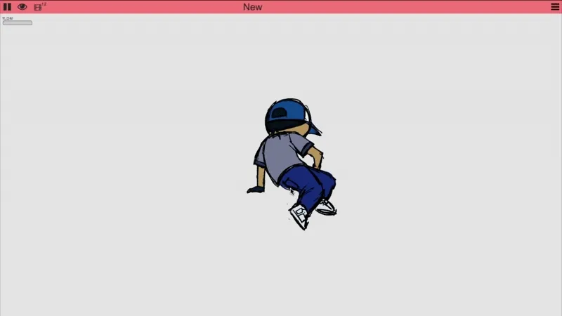 How can we dynamically control frame-by-frame animations using game interactions? hero