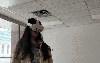 How do we make a small physical space seem big in VR? hero