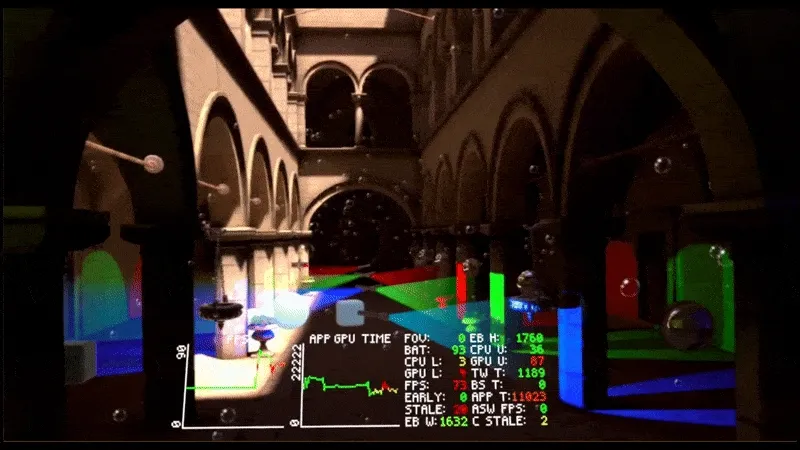 How can we achieve high-fidelity graphics on standalone VR hardware without sacrificing performance? hero
